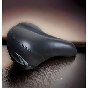 Schwinn Bicycle Seat VELO Cushioned Comfortable Padding Saddle, Black Good